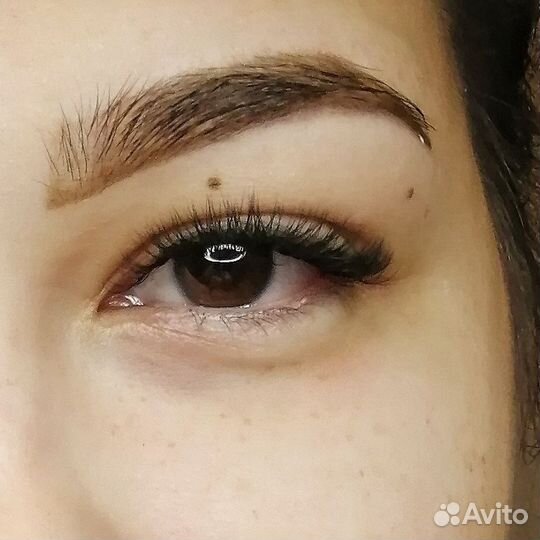 Наращивание ресниц, брови