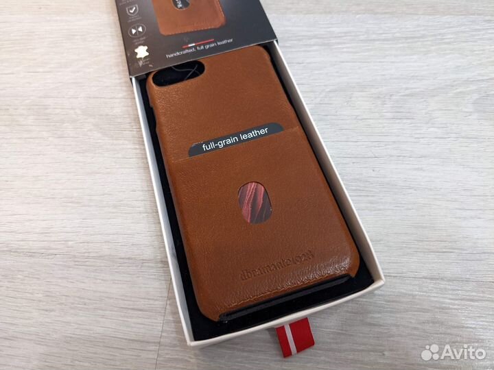 Чехол на iPhone 6, 7, 8 plus Dbramante1928 (кожа)