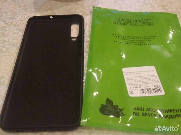 Силиконовый чехол soft для Samsung Galaxy A70