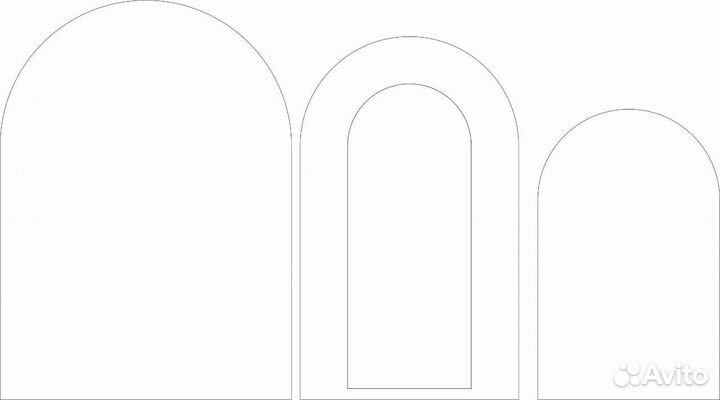 Панели/Арки пвх для фотозон