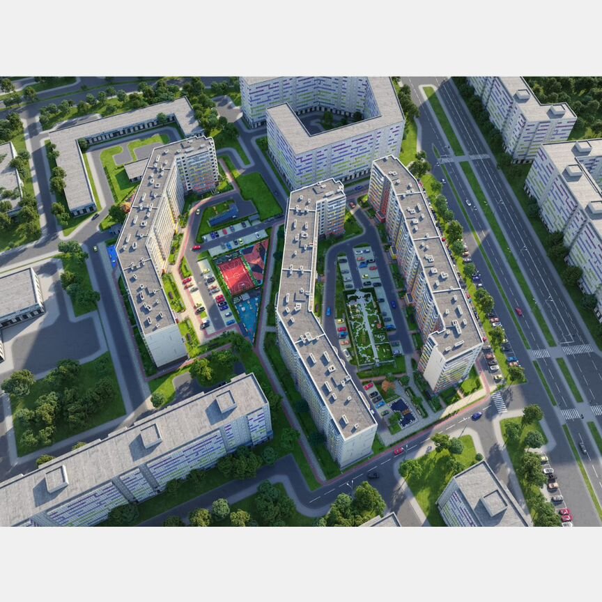 Квартира-студия, 39 м², 1/11 эт.