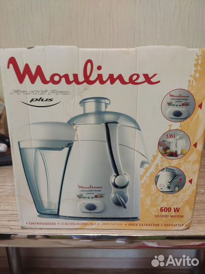 Соковыжималка moulinex frutti pro