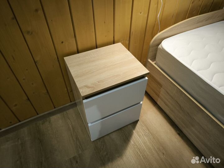 Кровать односпальная Оптима с выдвижными ящиками
