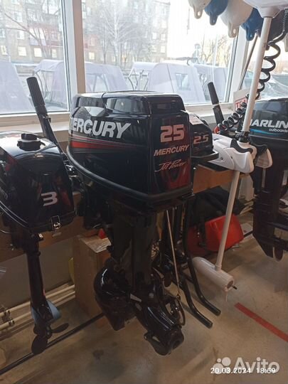 Лодочный мотор Mercury ME25 Jet