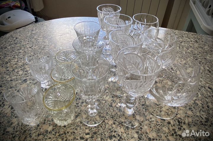Рюмка, стопка, коньячница хрусталь