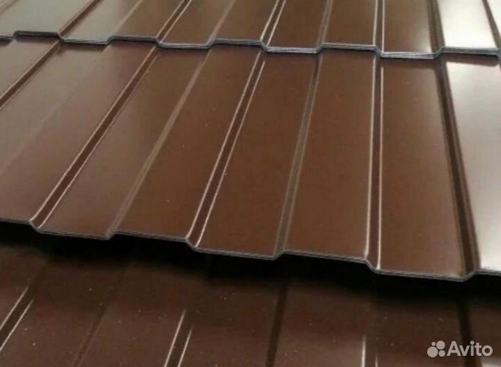 Профнастил вишня