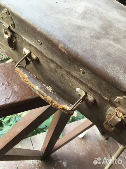 Чемодан старинный 40 x 12 x 27