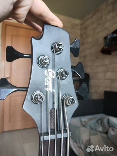 Бас-гитара 5-струнная леворукая Cort B5 Plus AS LH