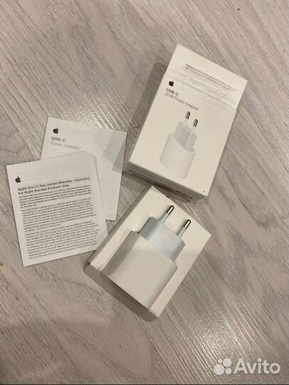 Оригинальный блок iPhone 20 w