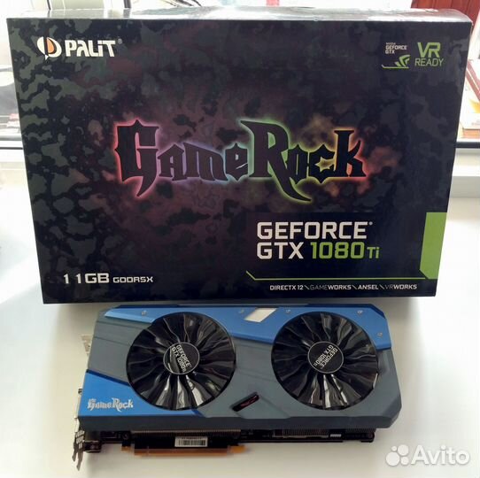 Palit GeForce GTX 1080Ti GameRock 11гб