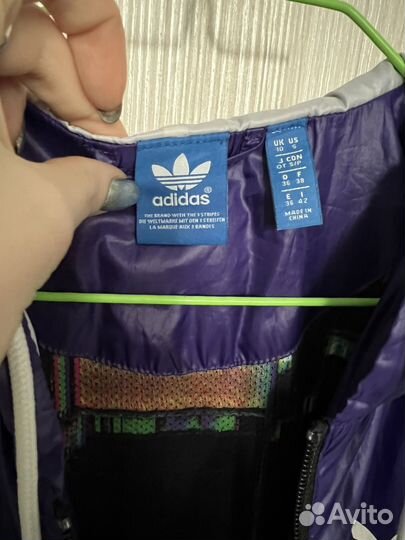 Куртка ветровка adidas