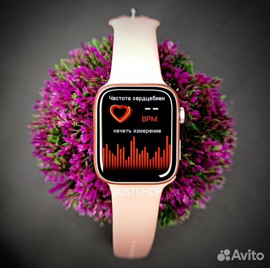 Часы Apple Watch 8 (Розовые, Гарантия)