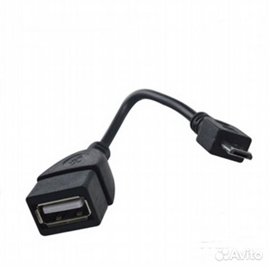 Кабель OTG microUSB-USB