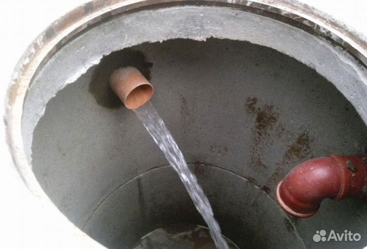 Септики под ключ из железобетонных колец