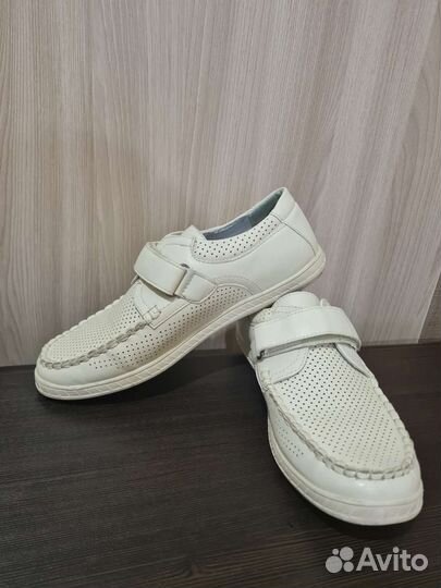 Туфли Лоферы кожаные 36