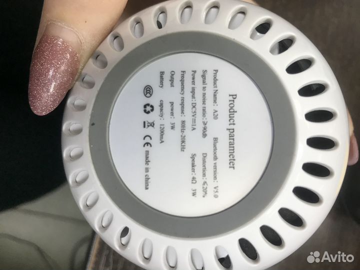 Колонка Bluetooth Clock Alarm ClockSpeaker