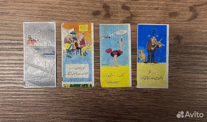 Карточки, вкладыши, этикетки