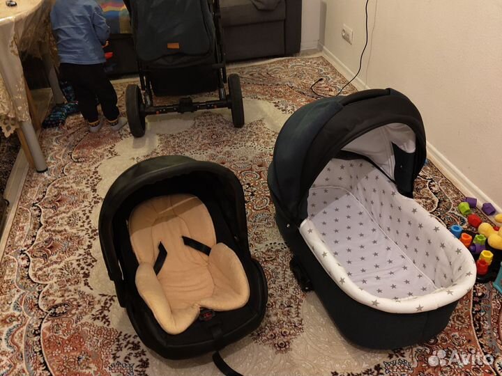 Коляска 3 в 1 CAR baby polo