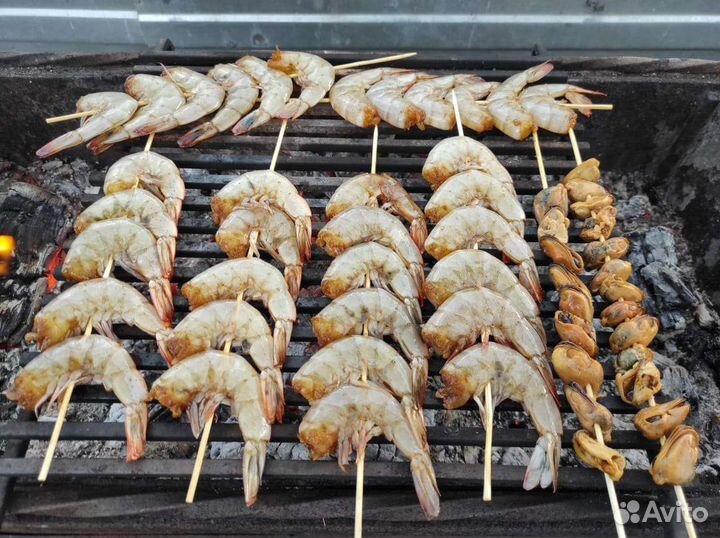 Креветки ваннамей 1кг