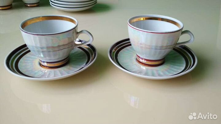 Новый кофейный сервиз (14 предметов)