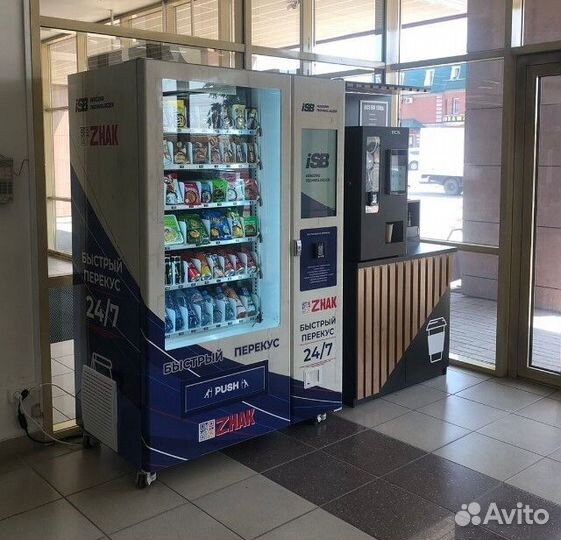 Кофе-корнер + Снэк автомат под ключ