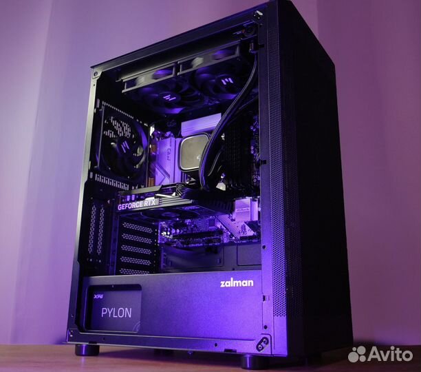 Игровой пк Intel core i7 12700f+ RTX 4060