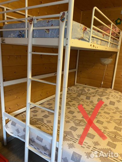 Кровать икеа (кровать чердак) Tromso