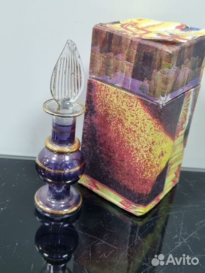 Флакон от винтажных духов с коробкой