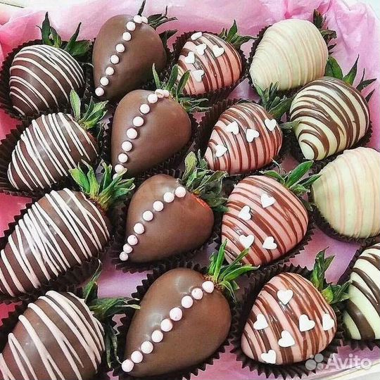 Клубника в бельгийском шоколаде