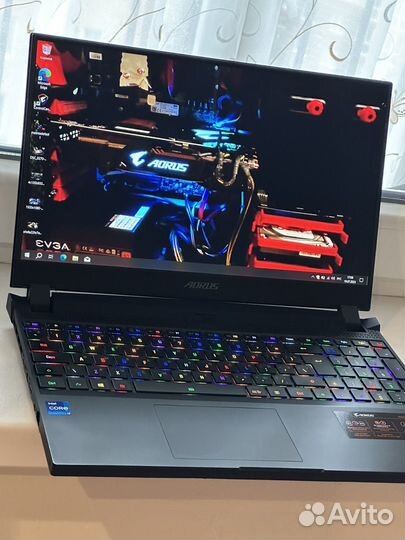 Игровой ноутбук i7 11800h/rtx3060/240hz/1tb ssd