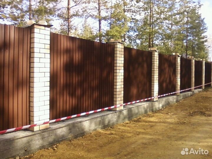 Строительство заборов под ключ