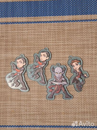 Брелки Bubble бесячья гача