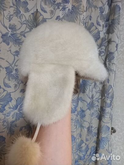 Шапка норковая женская