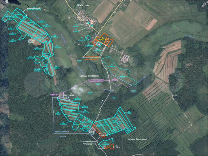 Участок 500 га (СНТ, ДНП)