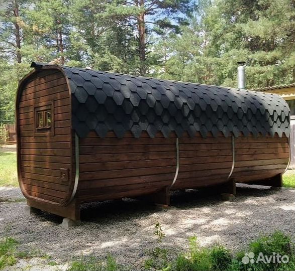 Баня бочка от производителя 6 м
