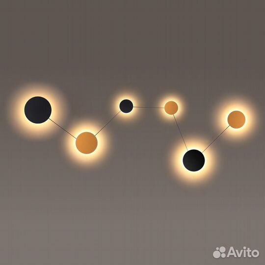 Настенный светильник odeon light galaxy 4211/51WL