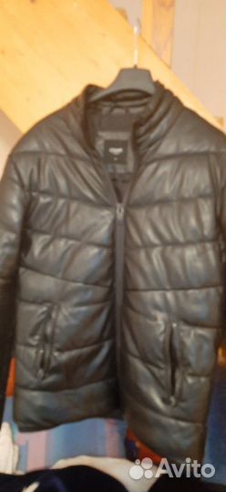 Кожаная куртка мужская