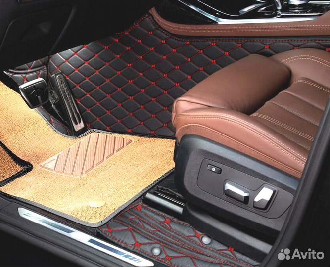 3D Коврики Exeed Салон Багажник из Экокожи