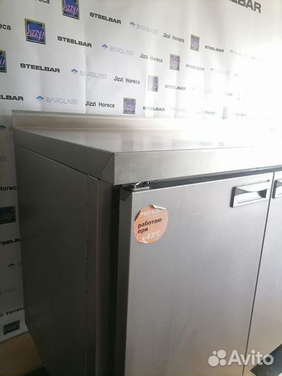 Стол холодильный hicold SN 11/TN с бортом