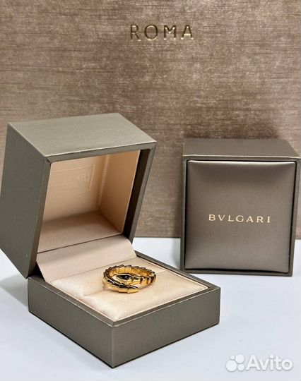 Золотое Кольцо Bvlgari