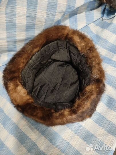 Мужская шапка меховая натуральная СССР