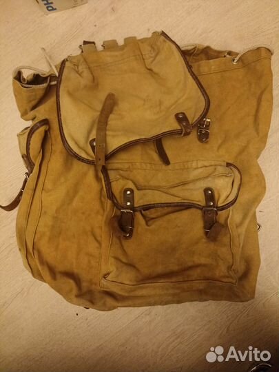 Рюкзак брезентовый СССР