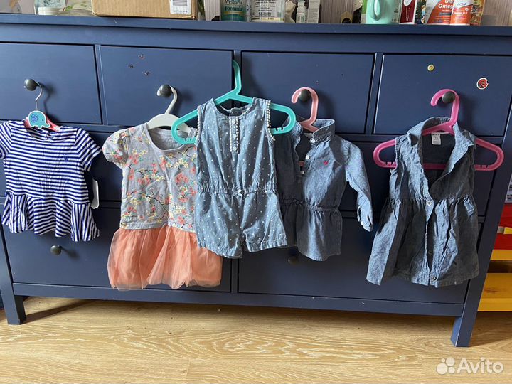 Детская одежда для девочек 80 86