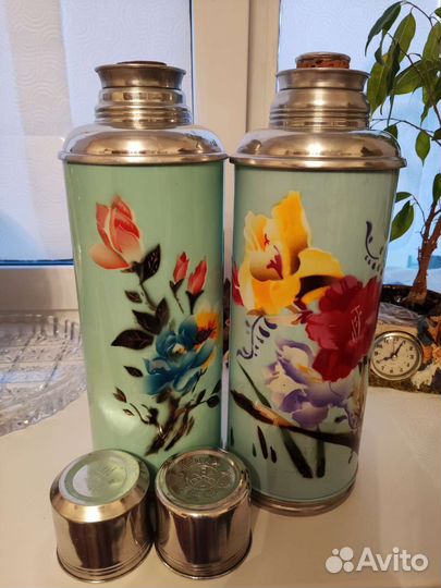 Термос китайский СССР в коробке