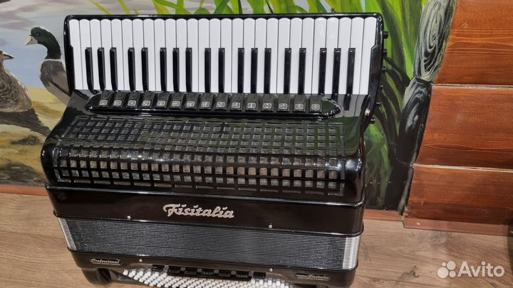 Готово-выборный Аккордеон Fisitalia с Цельн Басом
