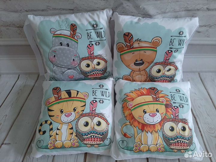 Бортики - подушечки