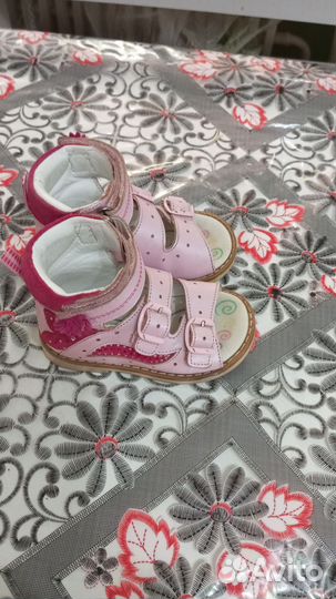 Босоножки для девочки 21 размер