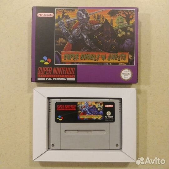 Картриджи Super Nintendo оригинал