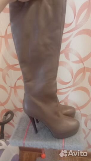 Сапоги женские натуральная кожа