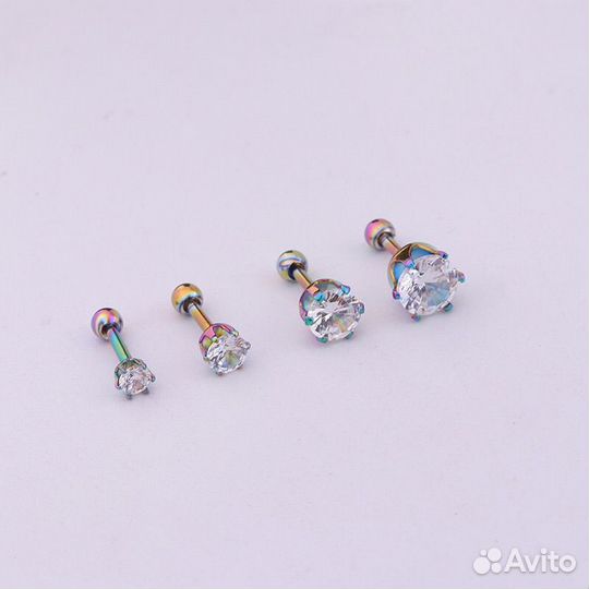 Серьги гвоздики